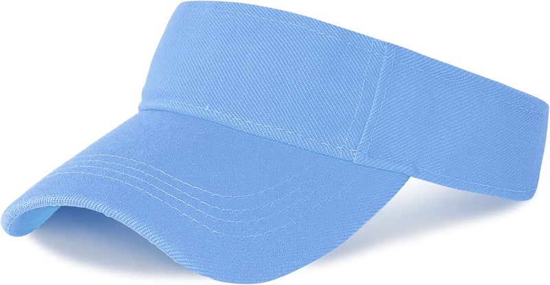 Marrywindix 1 Piece of Sport Wear Athletic Visor Sun Sports Visor Hat Visor Adjustable Cap for Women and Men (One Size) - Image 1